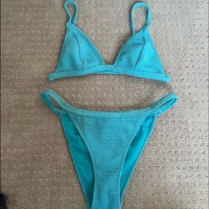 Blue Pac sun bikini.